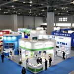 Top 10 China Trade Fairs bustling exhibition hall with international exhibitors